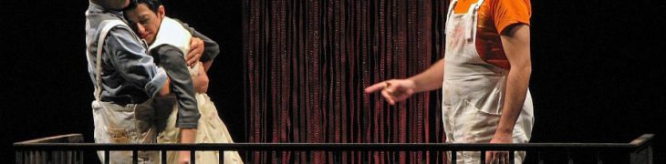 Lo spettacolo 'Nta ll'aria di Tino Caspanello in scena al Nuovo Teatro Sanità di Napoli