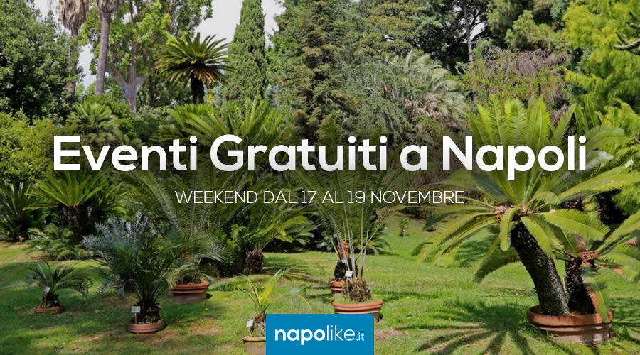 Free events in Naples during the weekend from 17 to 19 November 2017