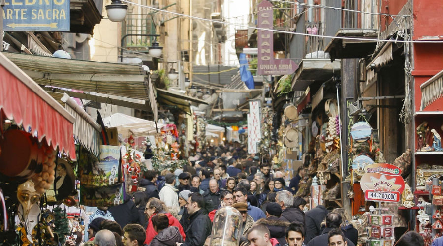 foires san gregorio armeno et san biagio des libraires pour Noël 2017 à Naples