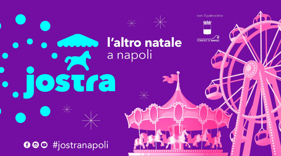 Jostra – l’altro Natale a Napoli: all’Ippodromo di Agnano Luna Park, Villaggio di Babbo Natale, street food