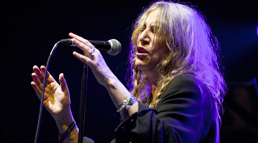 Patti Smith, concert in Naples