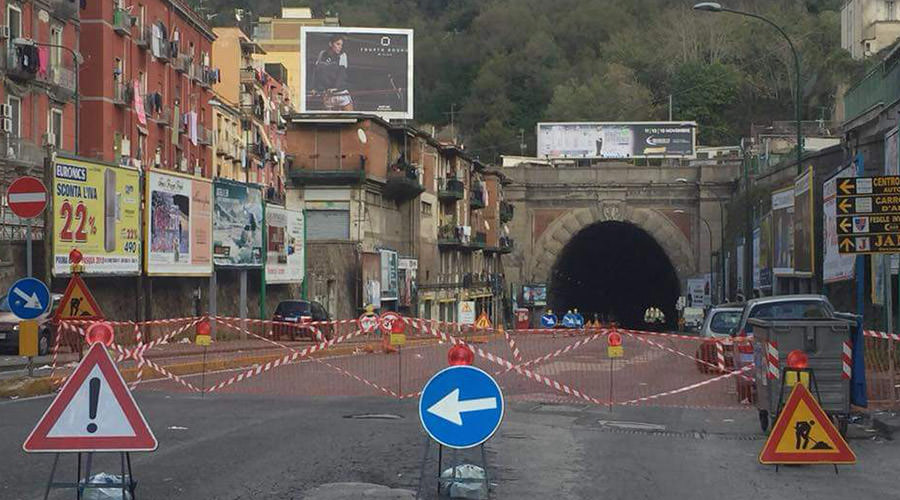 Galleria Laziale en Nápoles cerrada por obras