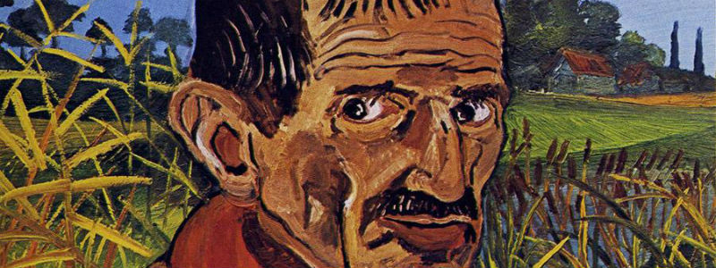 A exposição sobre Antonio Ligabue no Maschio Angioino em Nápoles