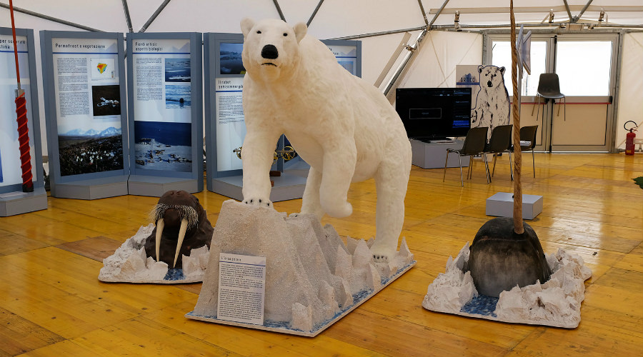 Exposición Ártica en Città della Scienza