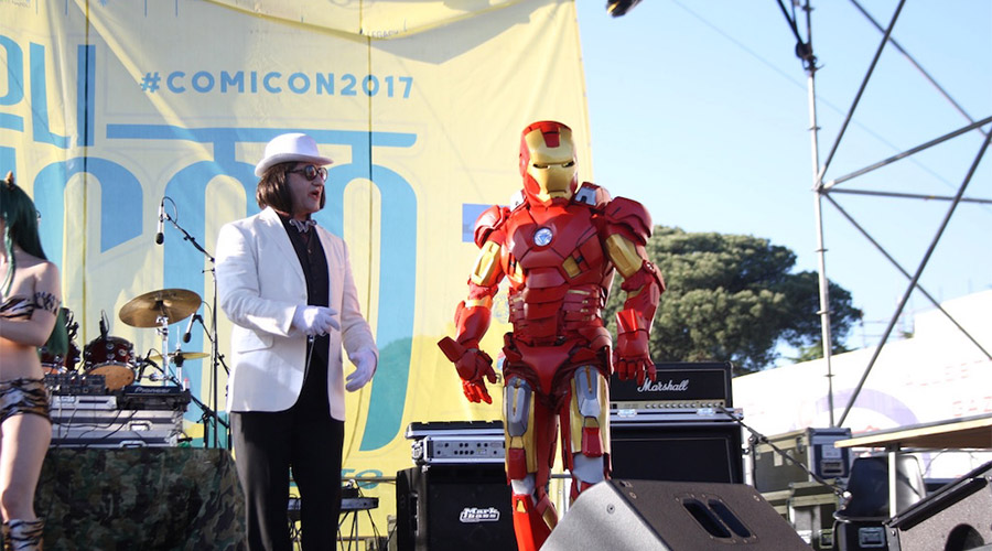 Cosplay at the Comicon in Naples