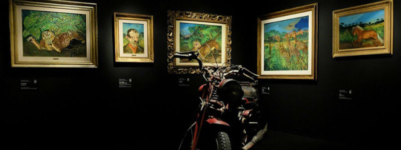 The exhibition Museo della Follia from Goya to Maradona in Naples