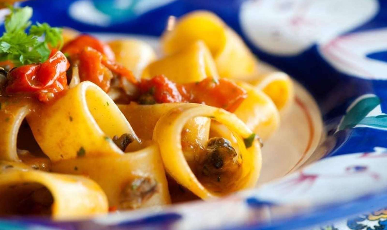 piatto di pasta con sconcigli