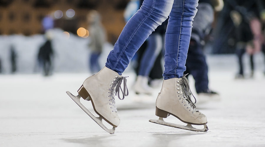 Pista de patinaje sobre hielo