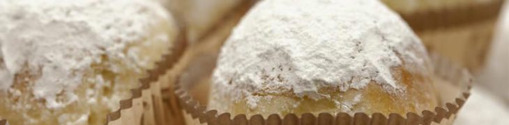 Gebäck Poppella, die Schneeflocken