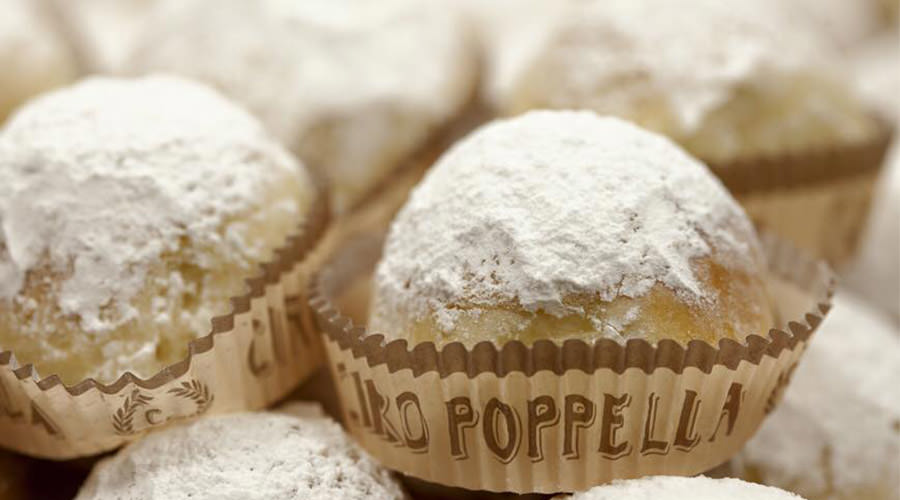 Pâtisserie Poppella, les flocons de neige