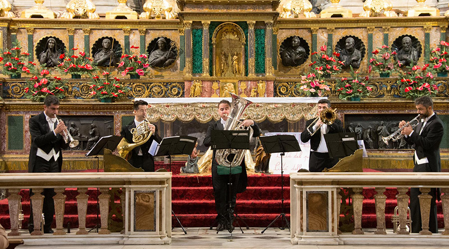 Quintessenza Brass, concierto de la Epifanía