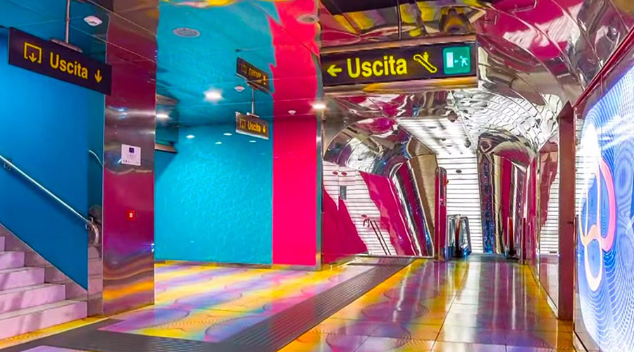 Stazione dell'arte della metro di Napoli