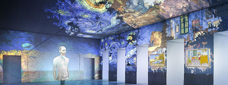 The Van Gogh Immersive Experience exhibition in Naples