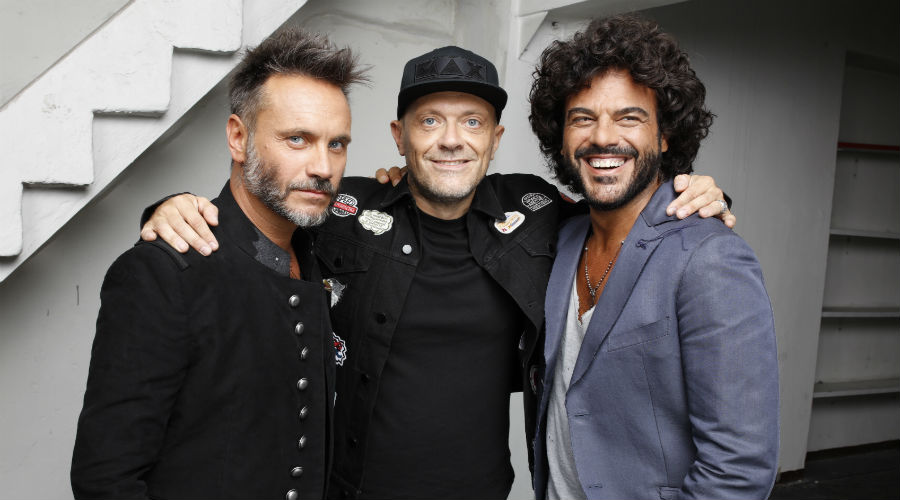 Max Pezzali, Nek e Francesco Renga in concerto al Palapartenope di Napoli con il tour Duri da battere