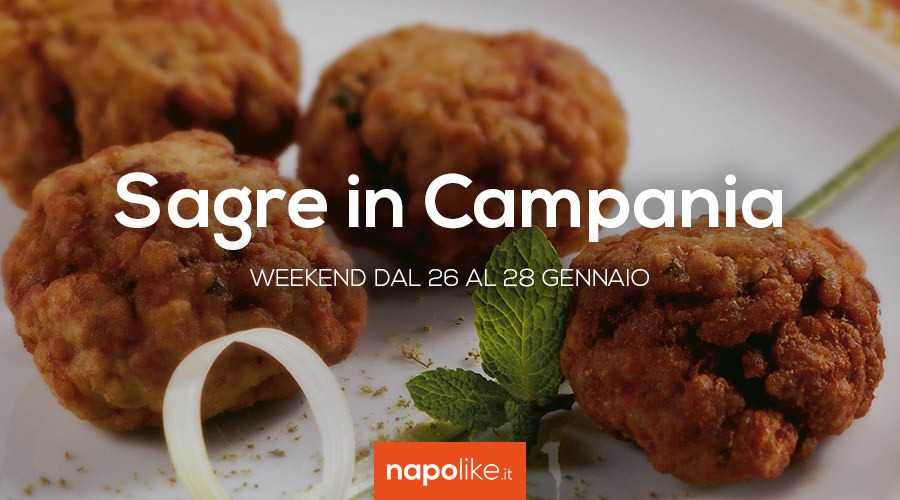 Sagre in Campania nel weekend dal 26 al 28 gennaio 2018