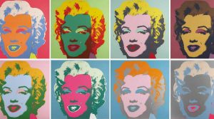 Andy Warhol著Marylin Monroe