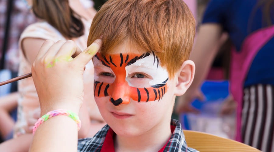 Carnival face painting