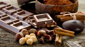 Ingredientes do chocolate