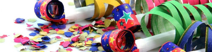 coriandolo sospeso per carnevale 2018 in campania