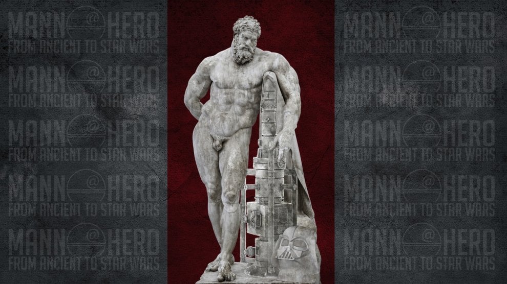 Máscara Farnese Hercules e Darth Vader