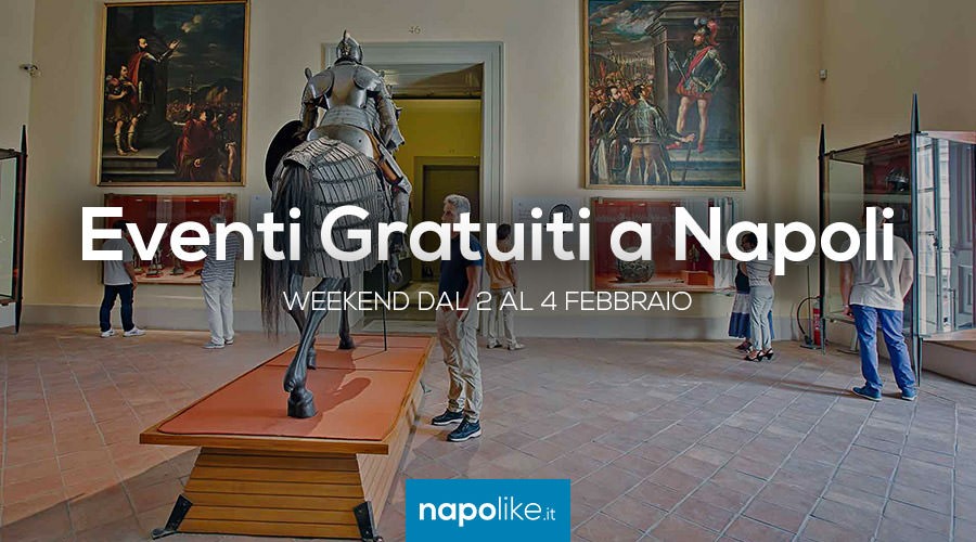 Free events in Naples during the weekend from 2 to 4 February 2018