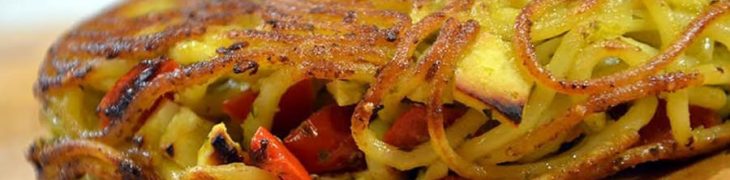 Giri di Pasta a Napoli, frittata di pasta