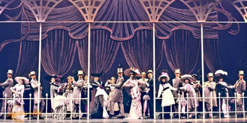 My Fair Lady on stage at the Teatro San Carlo in Naples