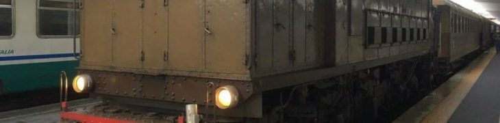 Treno d'epoca del Museo Ferroviario di Pietrarsa