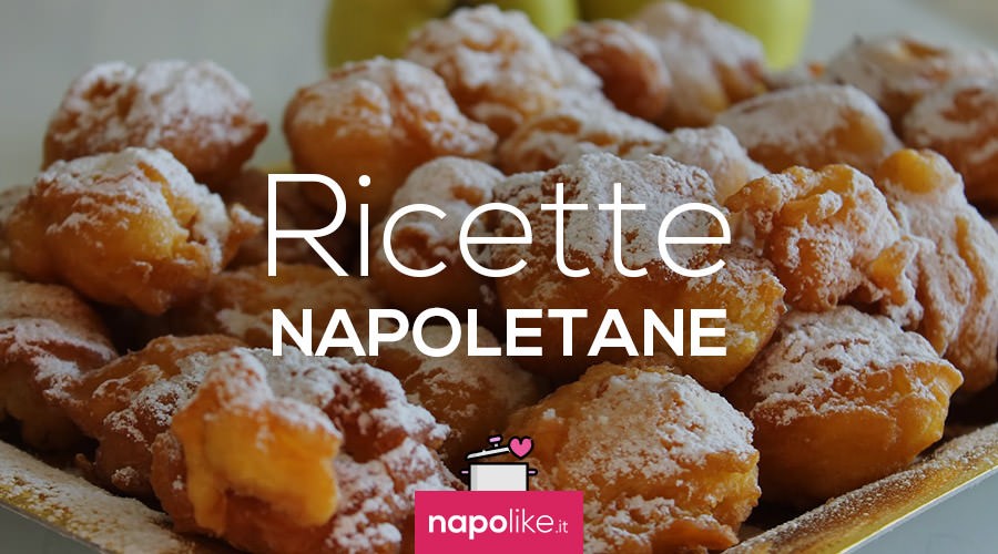 Ricetta delle frittelle con uvetta e mele annurche