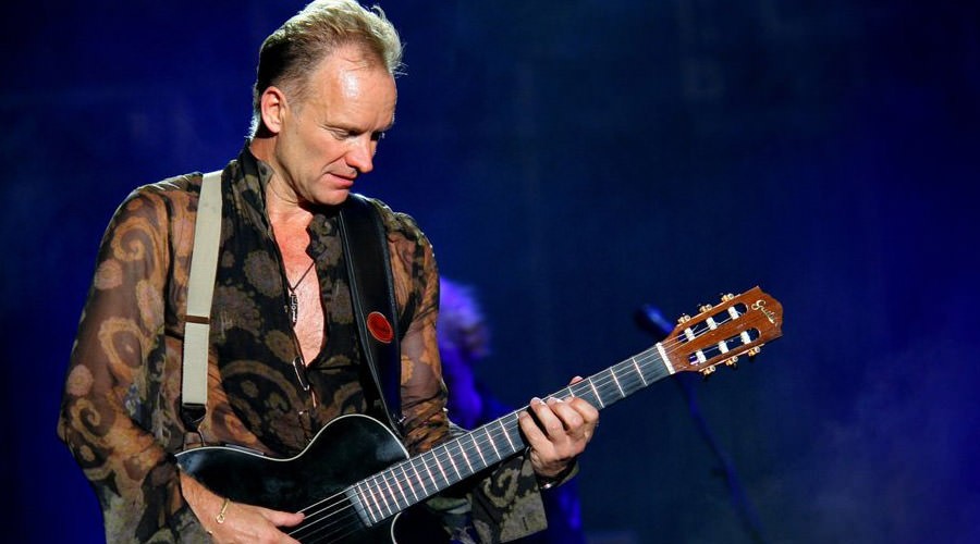 Sting in concert