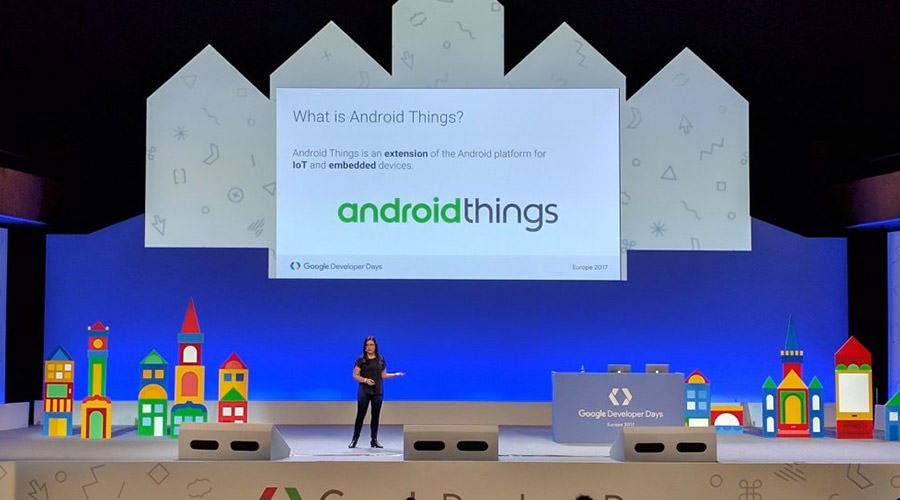 Google Internet of Things em Caserta com workshops e demonstrações práticas