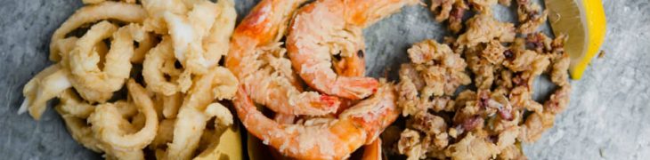Cuoppo di pesce fritto al Borgo Marechiaro