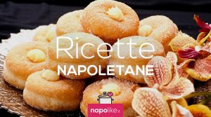 Rezept der Süßwaren Donuts Kochen in der neapolitanischen Region