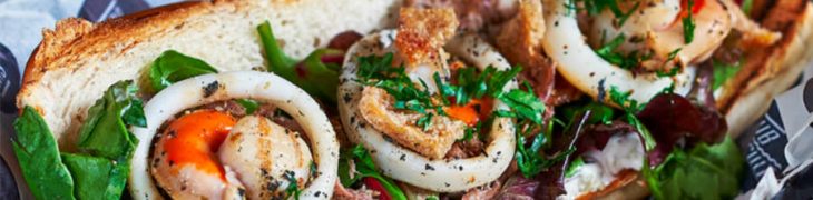 Street food, panino