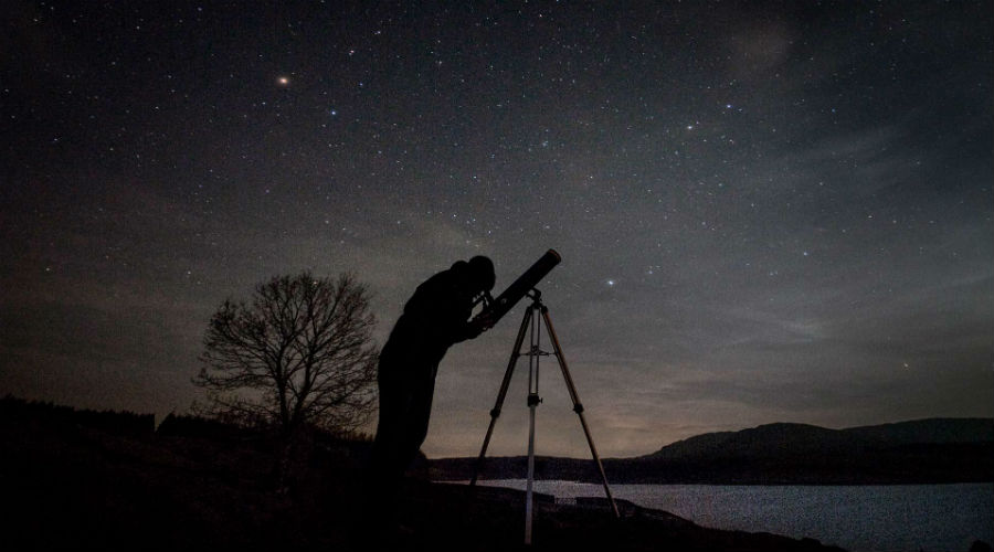 Osservazioni al telescopio all'osservatorio di Capodimonte