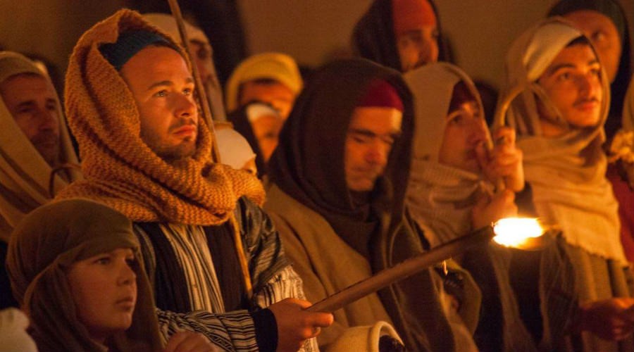 Via Crucis 2018 a Ravello nella Domenica delle Palme con figuranti e attori in costume