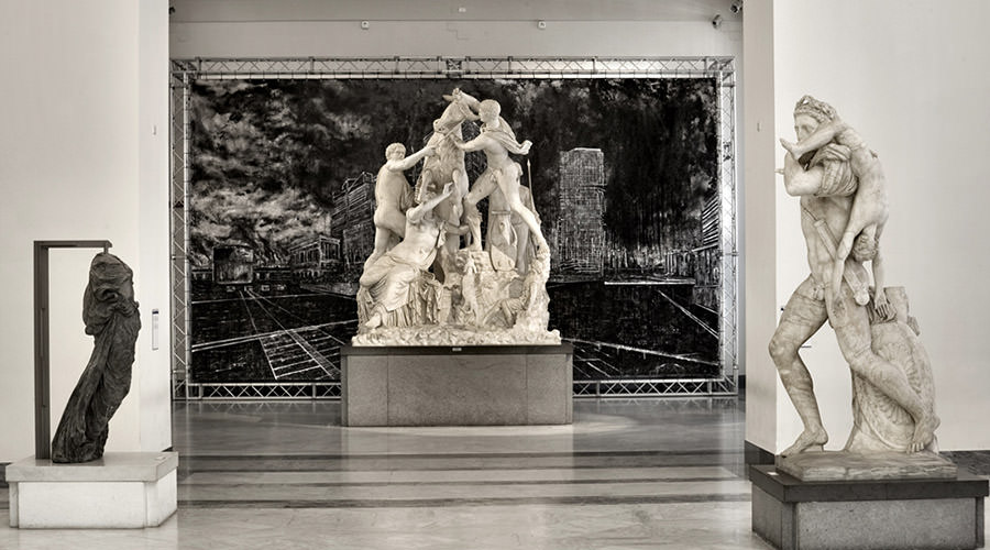 Toro Farnese al Museo Archeologico Nazionale di Napoli