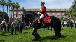 Alla Corte del Re al Bosco di Capodimonte a Napoli: gratis con giostra e giochi equestri
