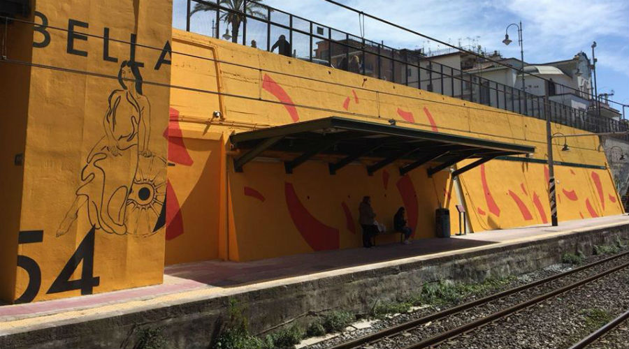 Stazione della Circumvesuviana di Portici Bellavista