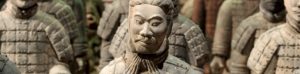 The Terracotta Army on display in Naples, in the Basilica of the Holy Spirit the eighth wonder of the world