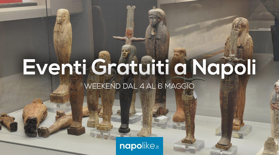 Free events in Naples during the weekend from 4 to 6 May 2018