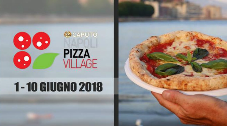 Napoli Pizza Dorf 2018 Original-Event-Programm Abdeckung