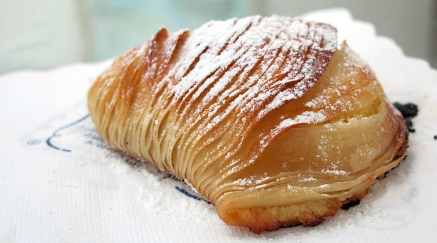 A Naples, une sfogliatella record