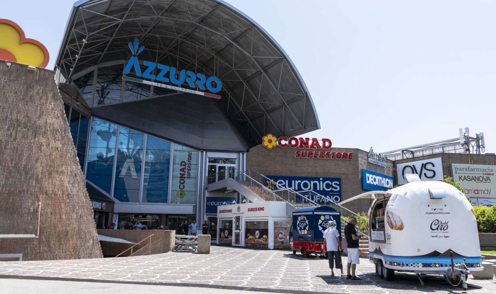 Centro Comercial Azzurro em Nápoles