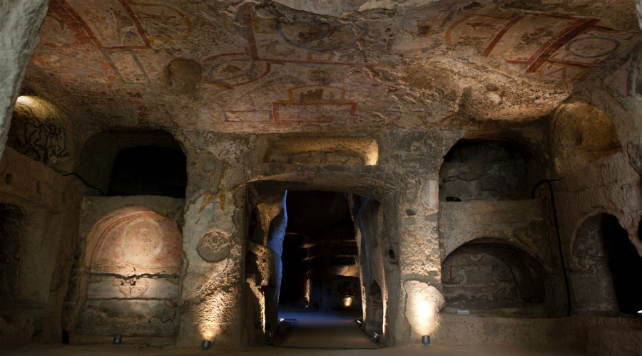 Catacombs of San Gennaro in Naples