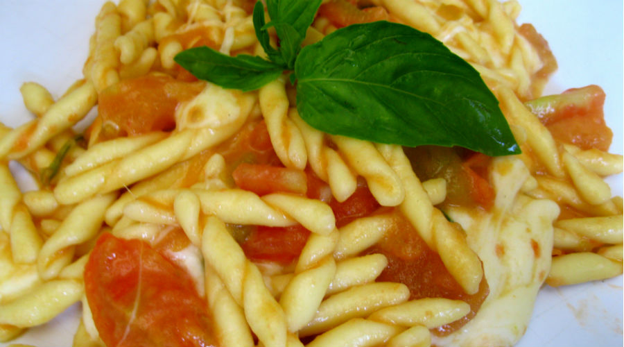 Cavitelli with sauce