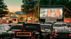 Drive In, cinema from the car