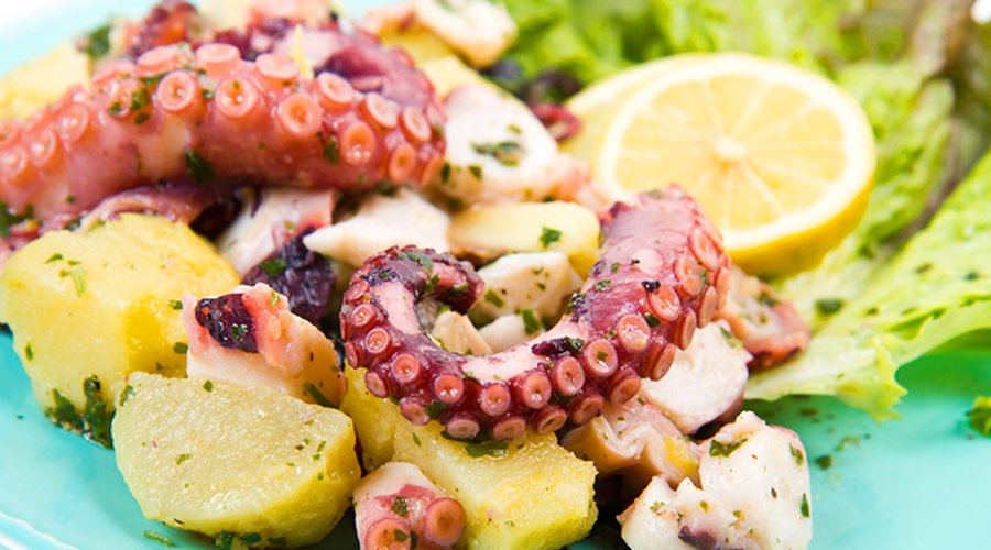 octopus salad