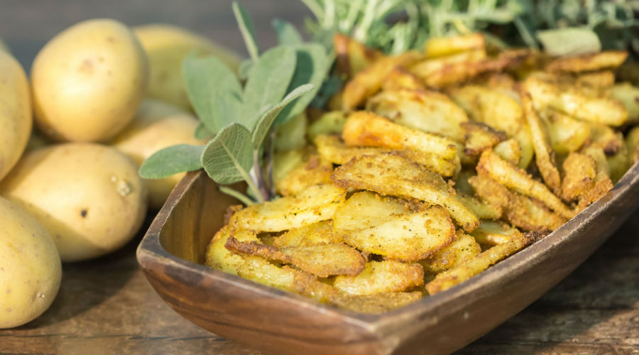 Baked potatoes