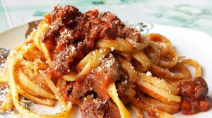 Wild boar sauce